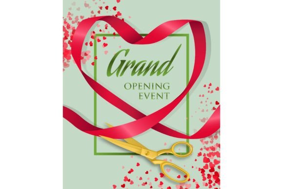 Download Grand Opening Event Lettering with Ribbo - Lettering Collection